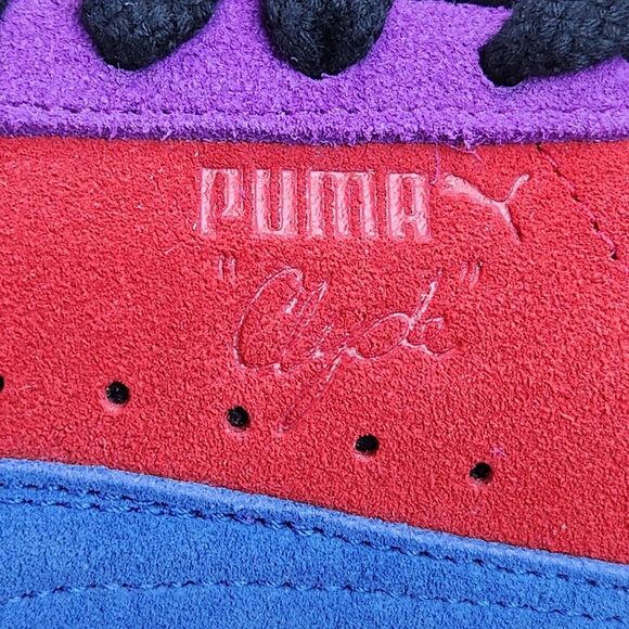 🩵NIB Puma Clyde Culture Multicolor Sneakers Men's Size 8 - Picture 5 of 13